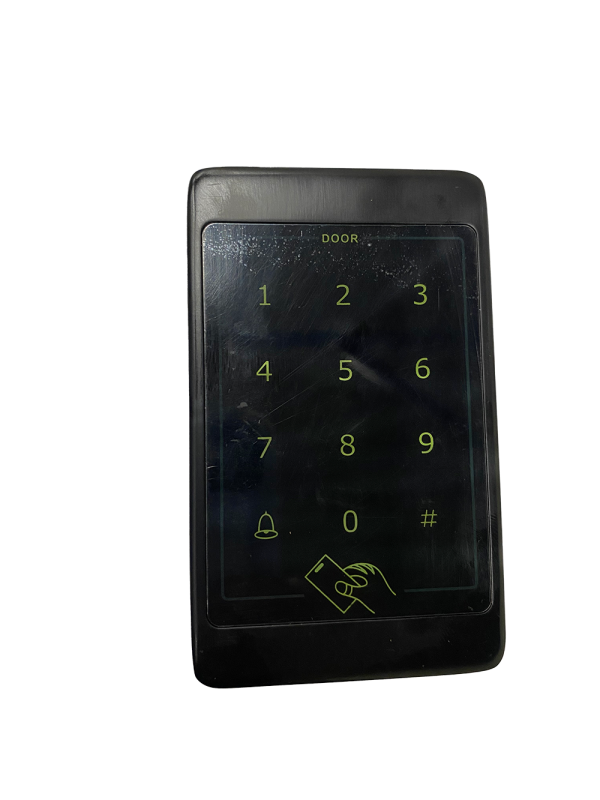 Teclado y lector standalone pantalla touch exterior