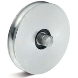 RUEDA 160 MM CON PERNO